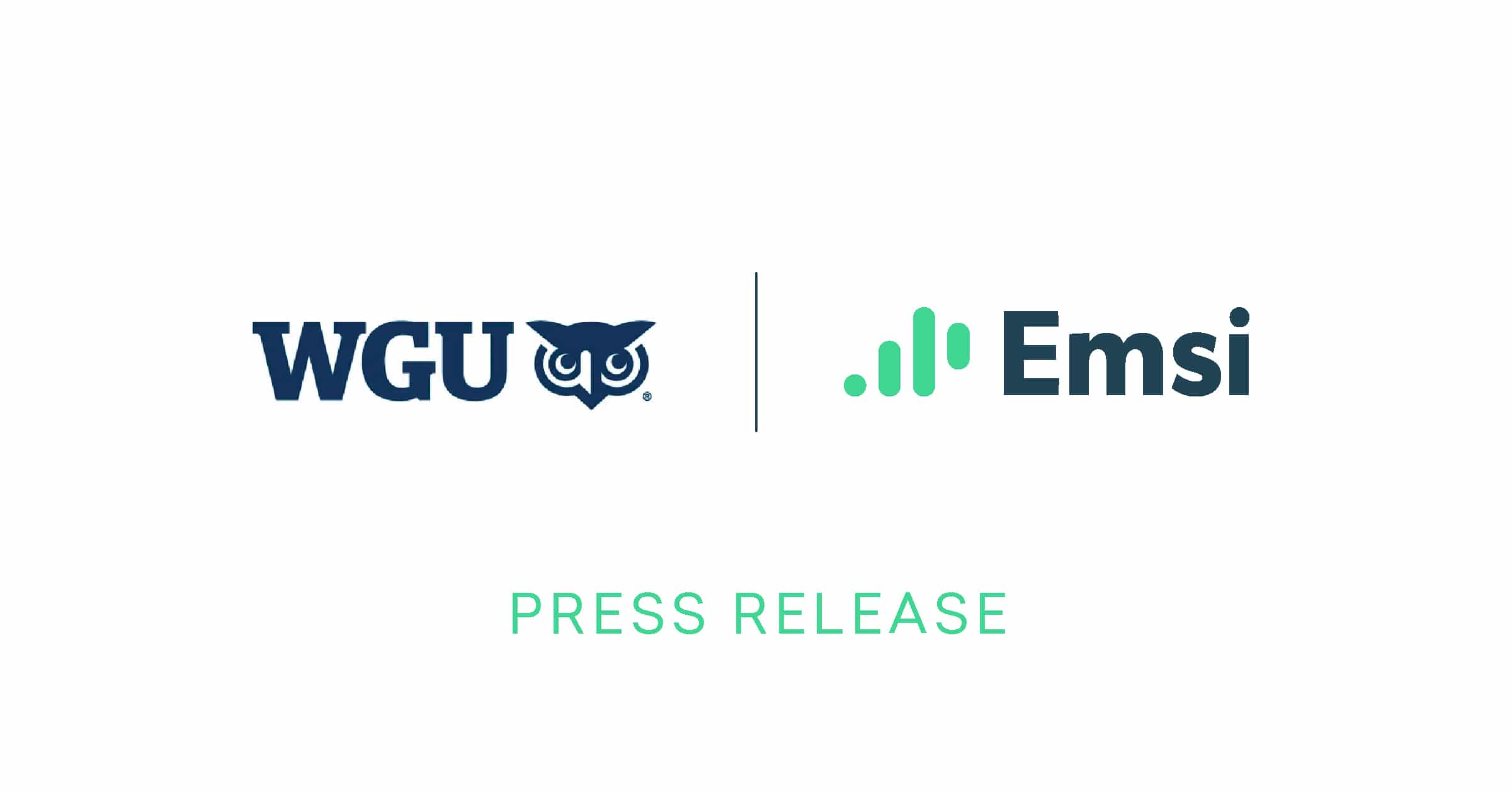 WGU Partners with Emsi on Groundbreaking Skills Architecture Initiative