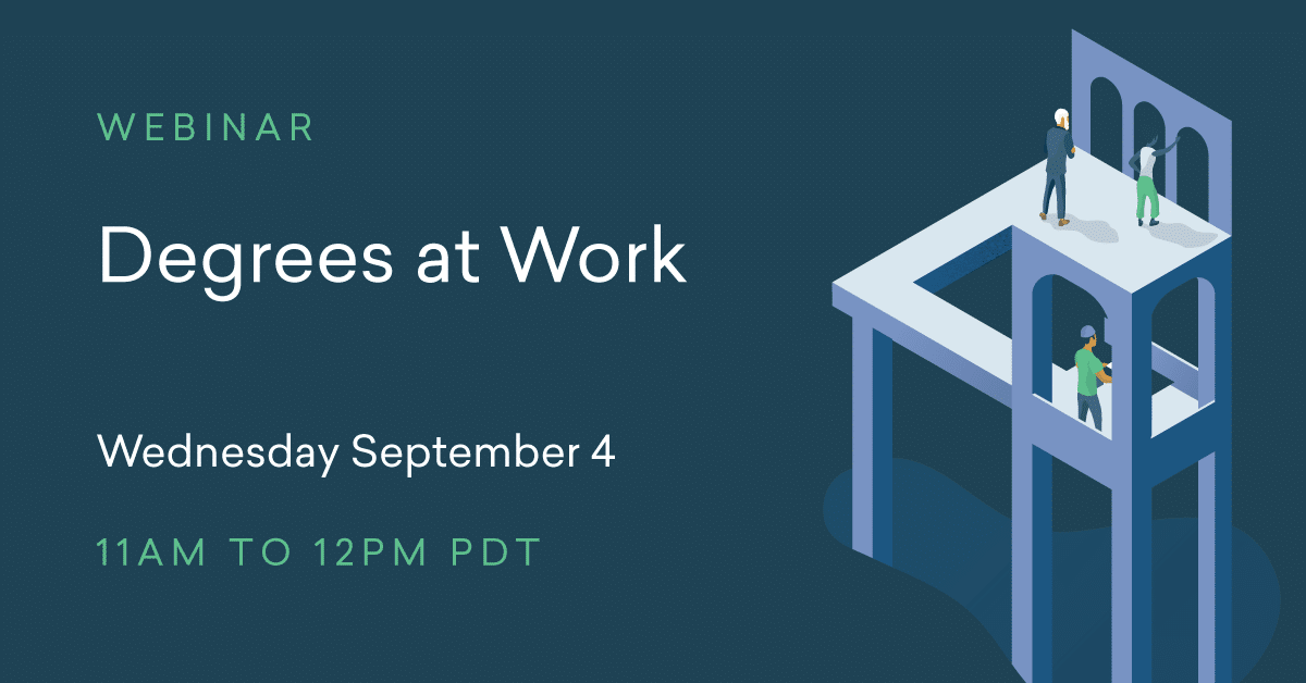 Webinar: Degrees at Work