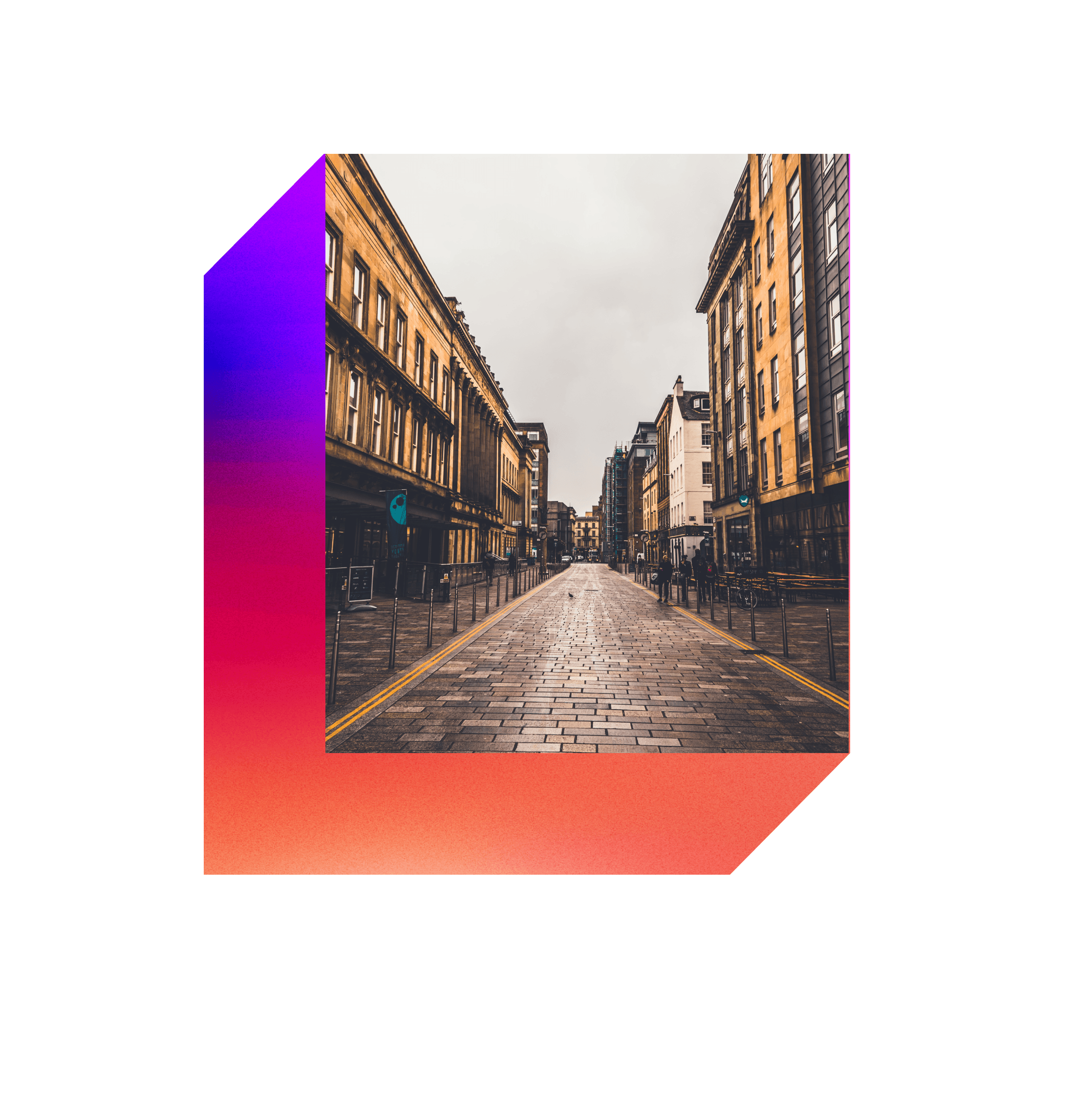 image of a street with buildings