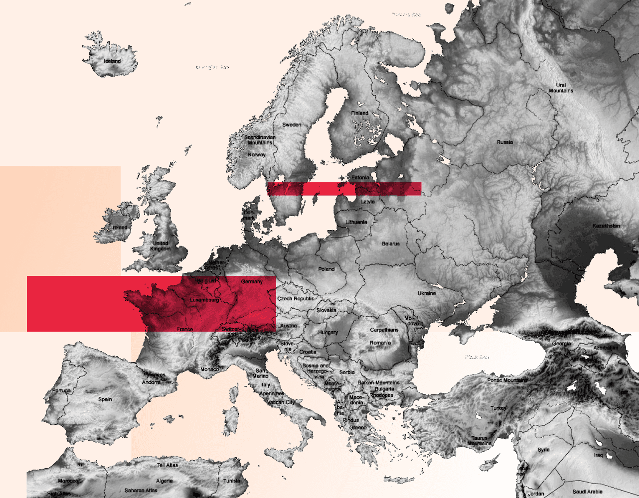 map of europe