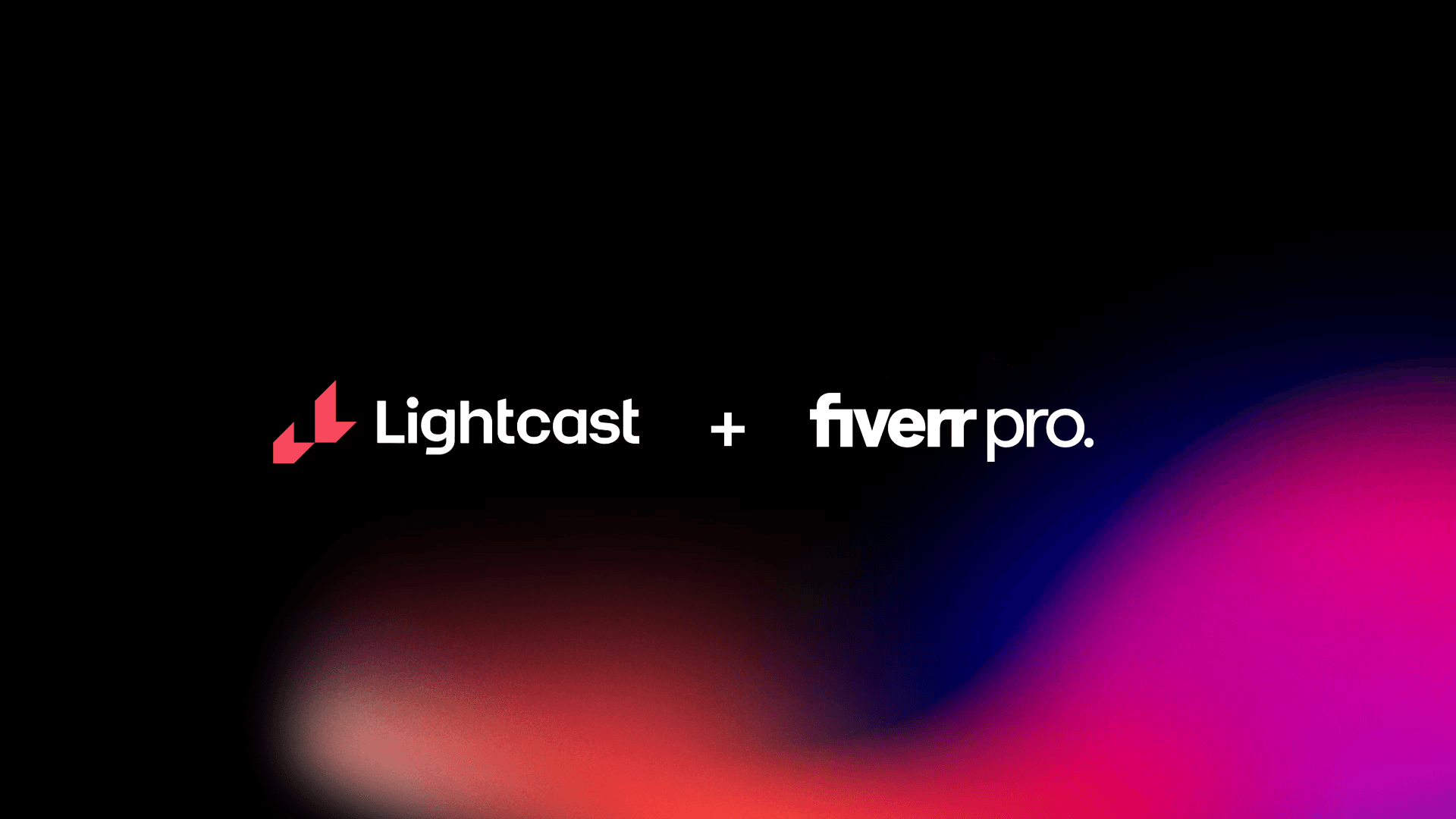 Lightcast and fiverr logos