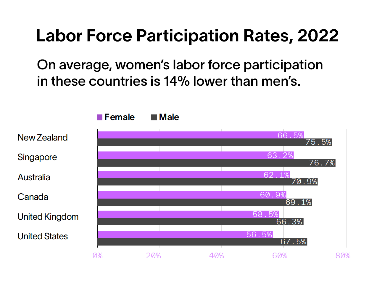 Labor Force Participation Rates, 2022