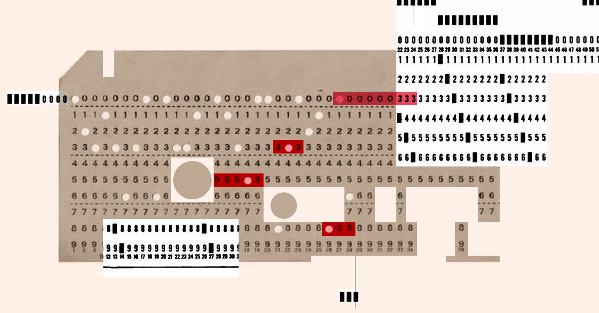 Data illustration with cryptography