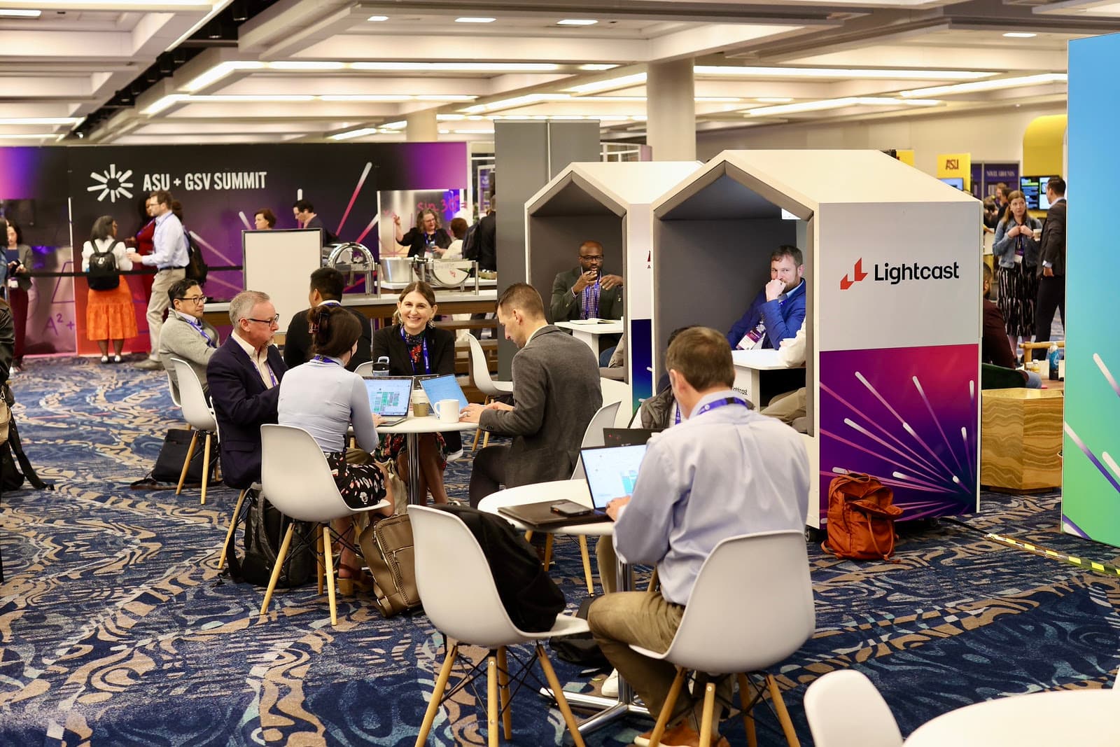 Lightcasters gathered at ASU-GSV