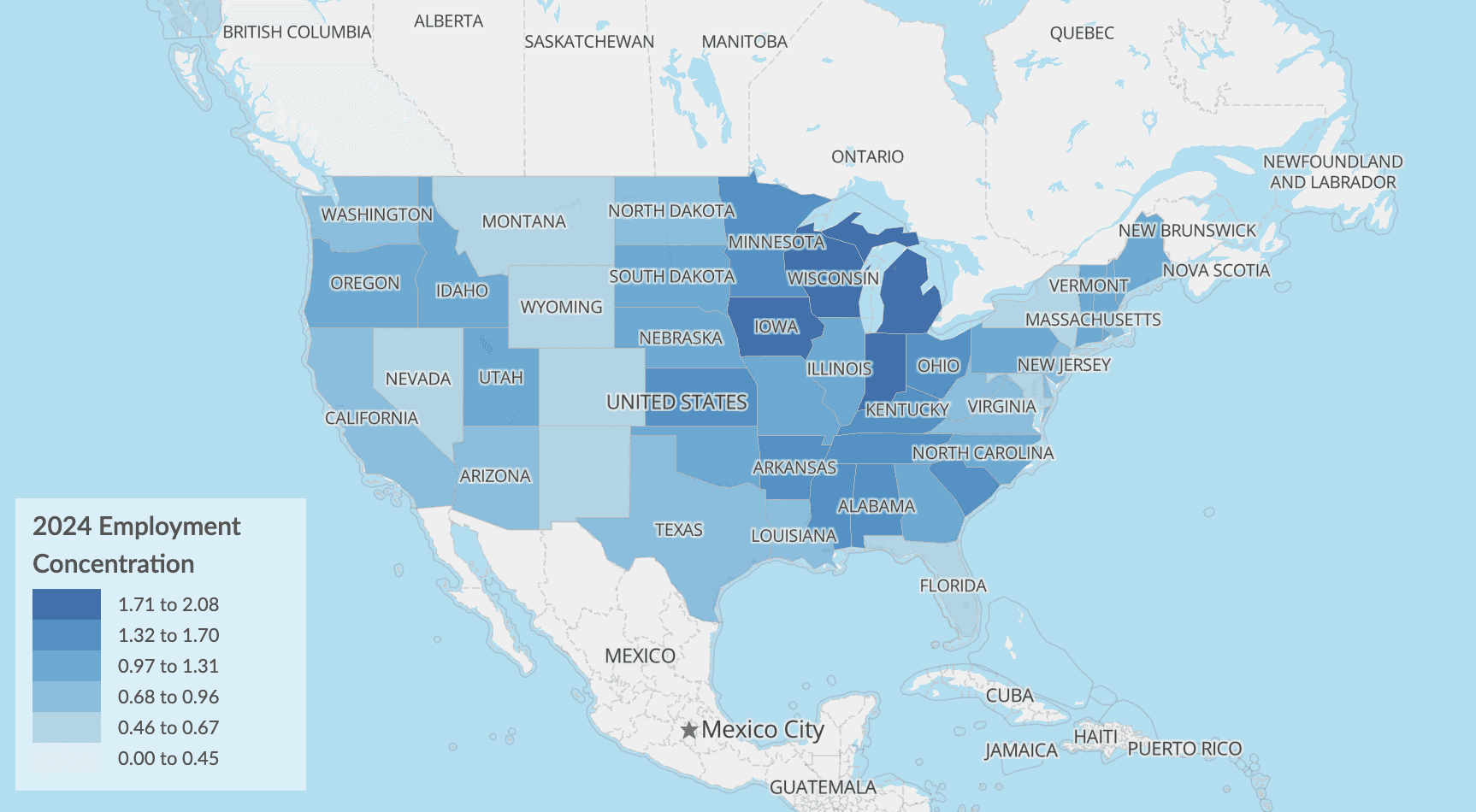 Employment Concentration