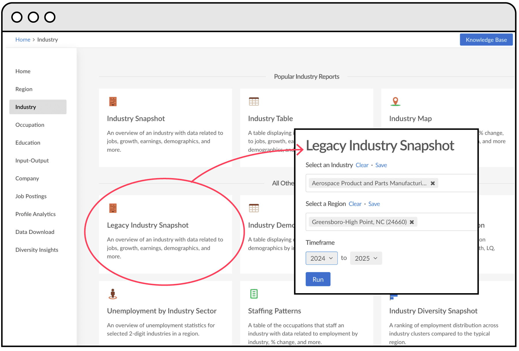 Legacy Industry Snapshot 1