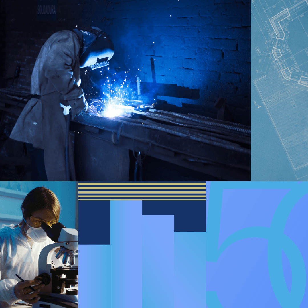 welder and scientist bento