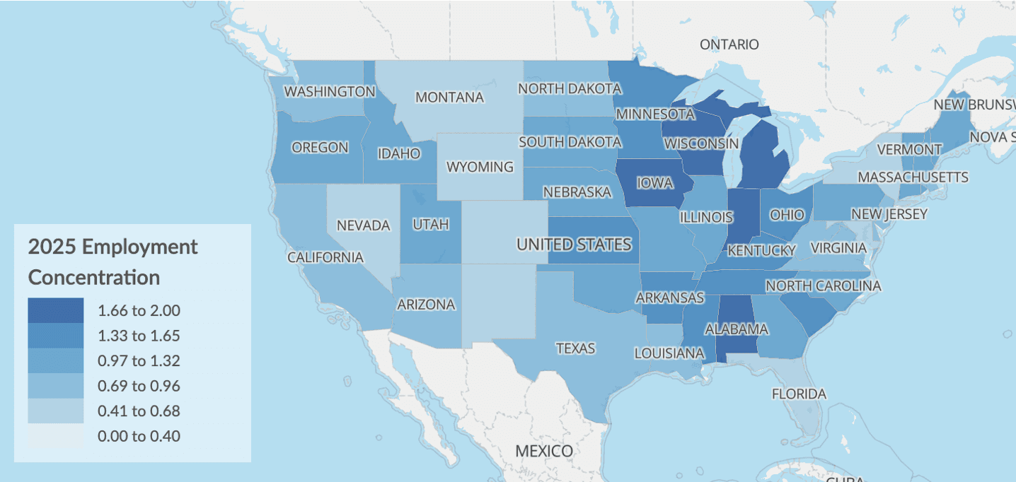 Employment Concentration