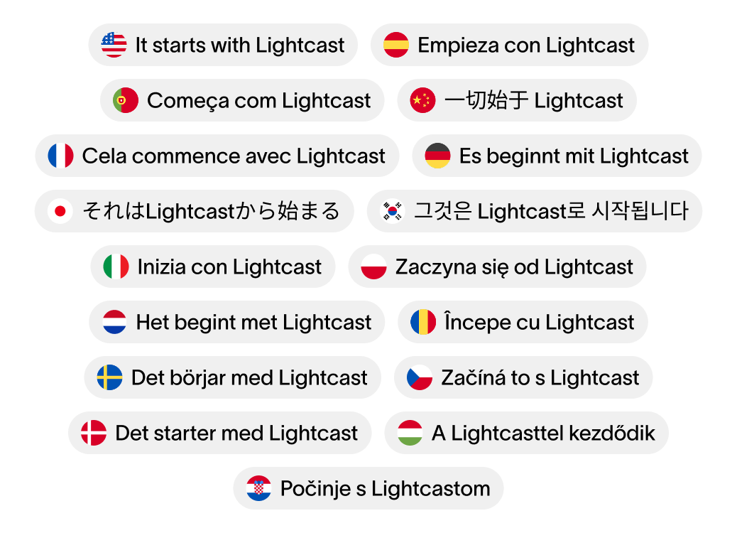 It starts with Lightcast