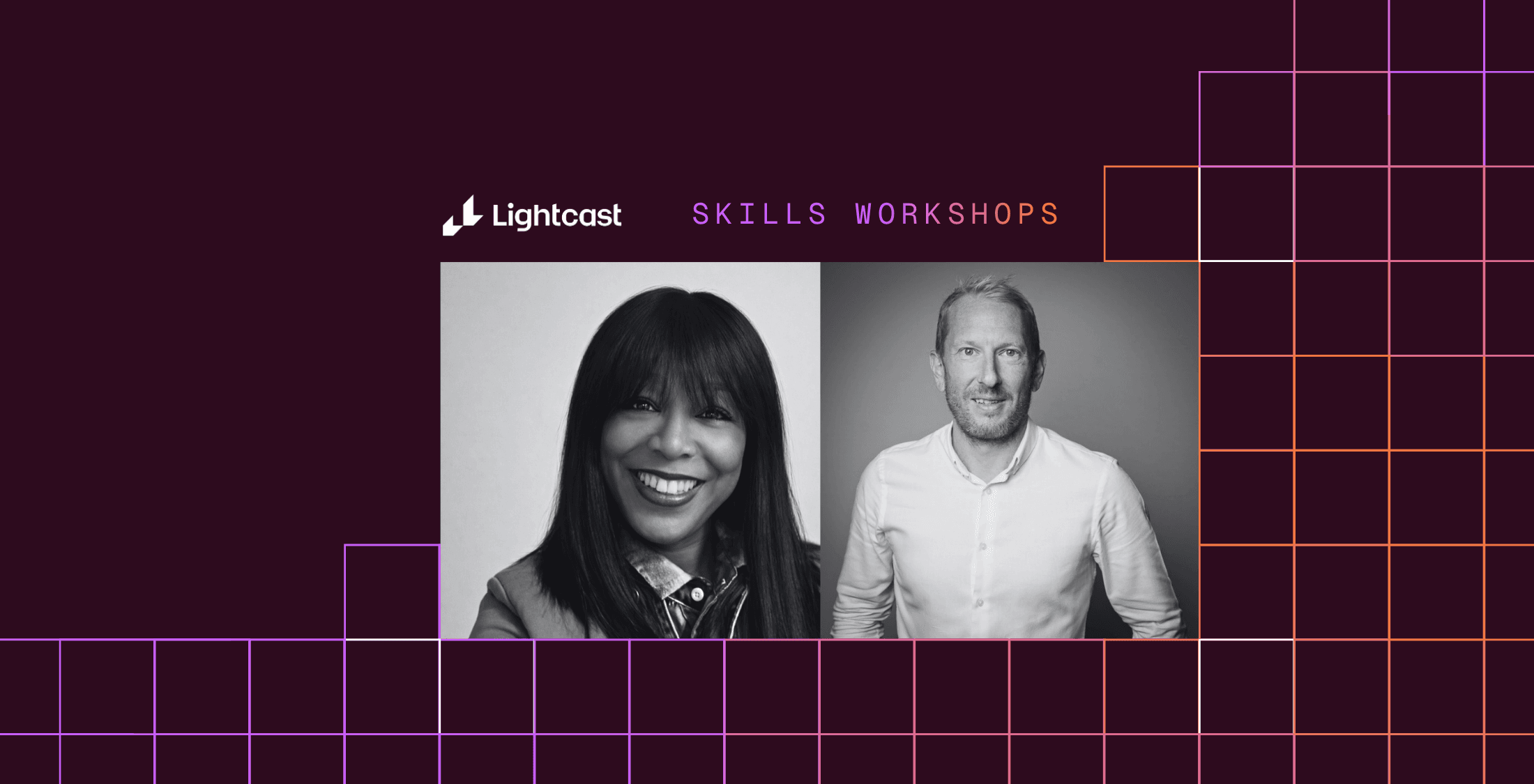 Janice Burns and Karl Weston facilitate Lightcast's Skills Workshop