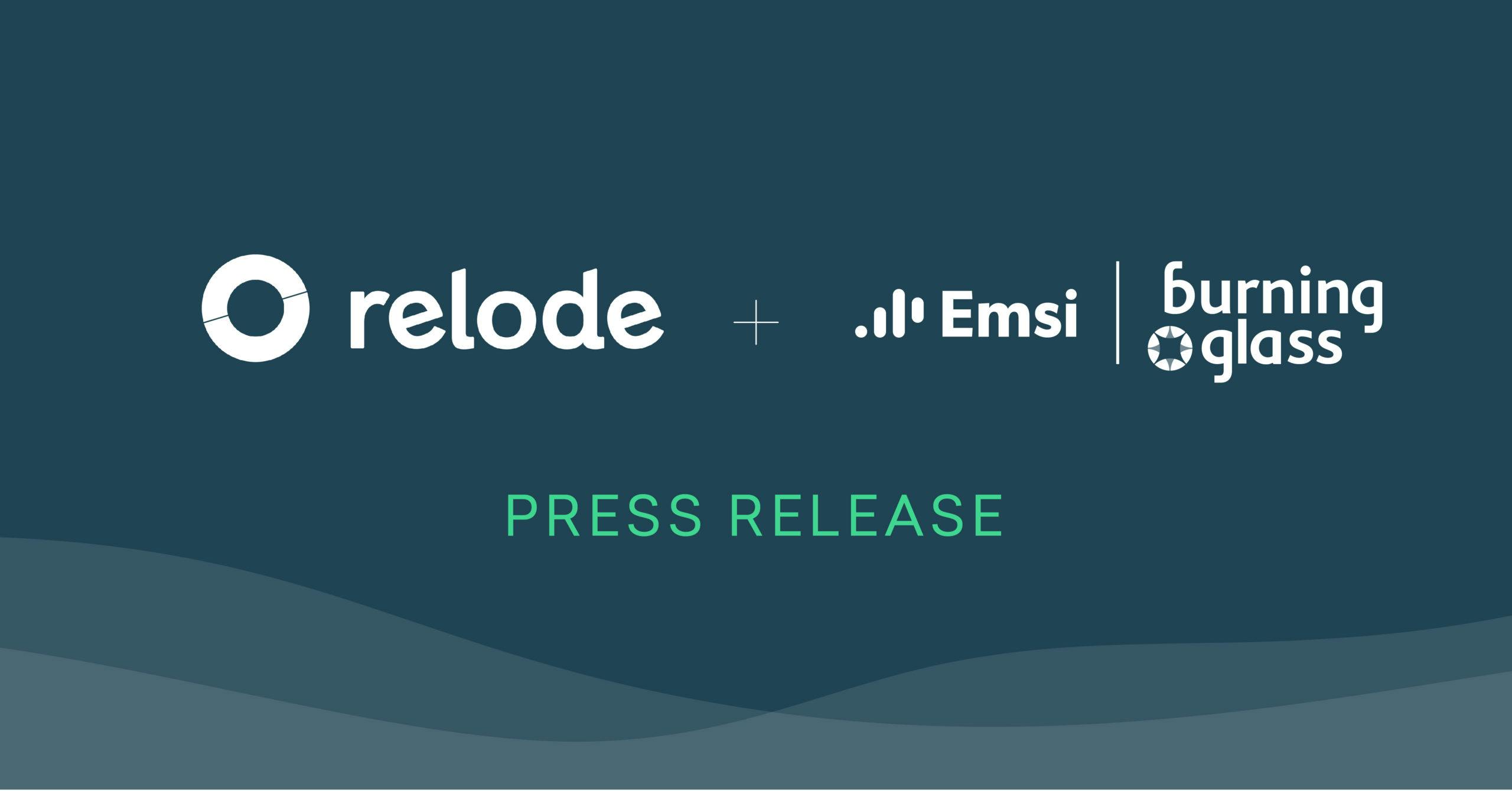 Emsi and Relode Partner to Bridge the Gap Between People and Work