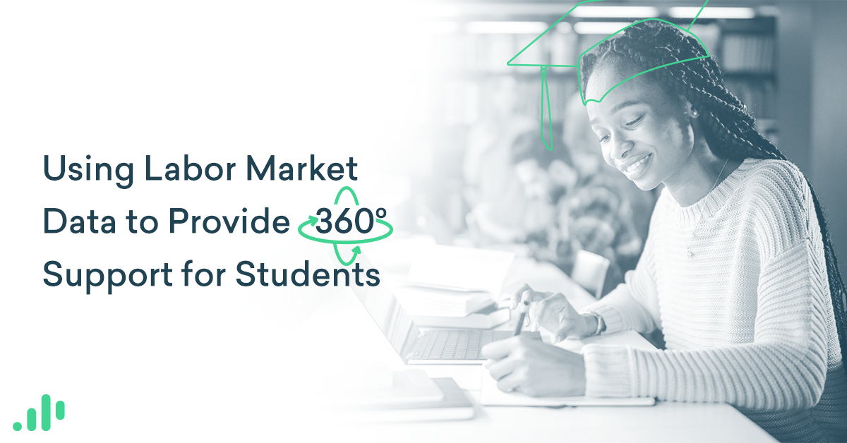 Using Labor Market Data to Provide 360° Support for Students
