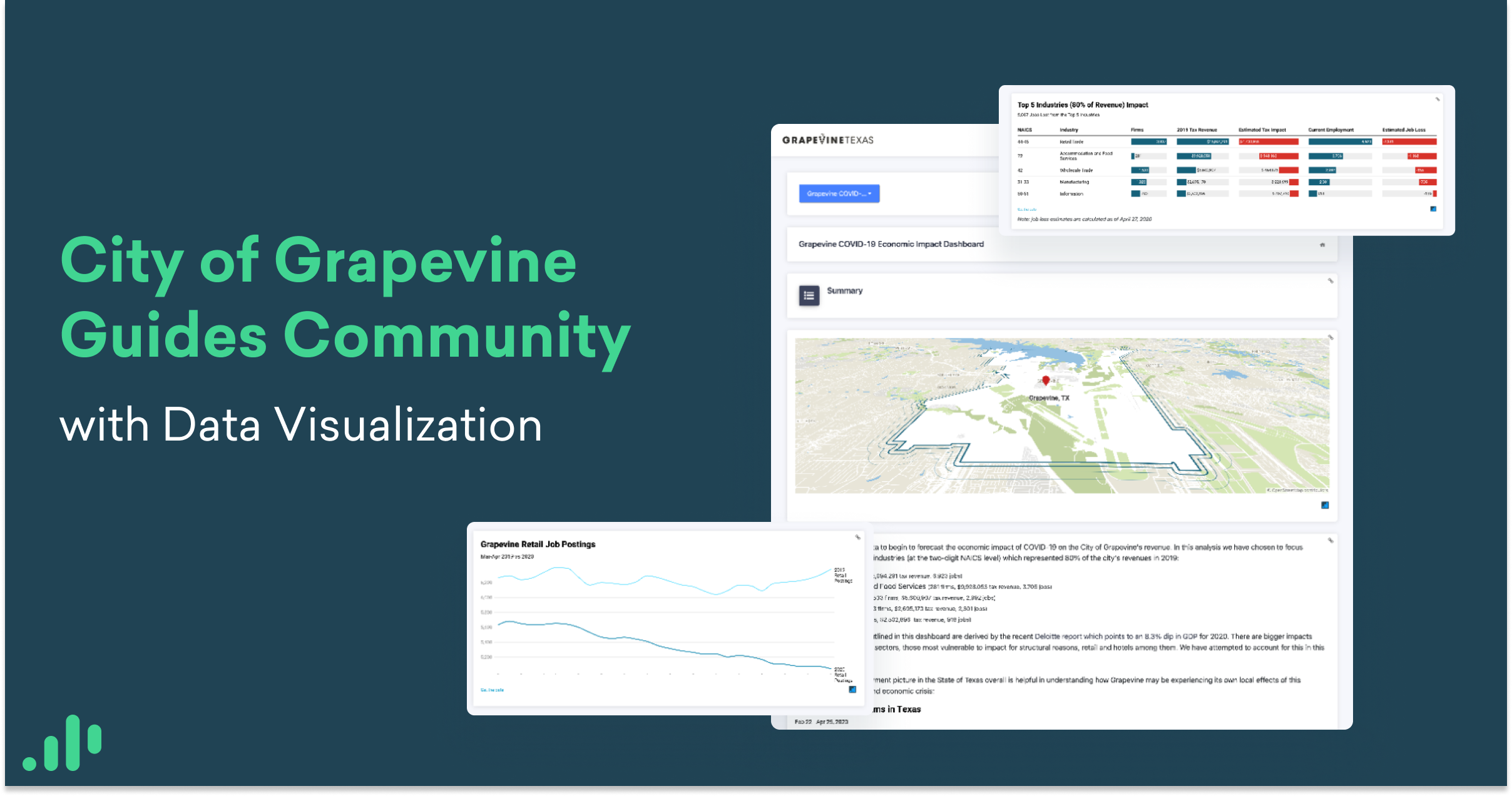 City of Grapevine Guides Community with Data Visualization