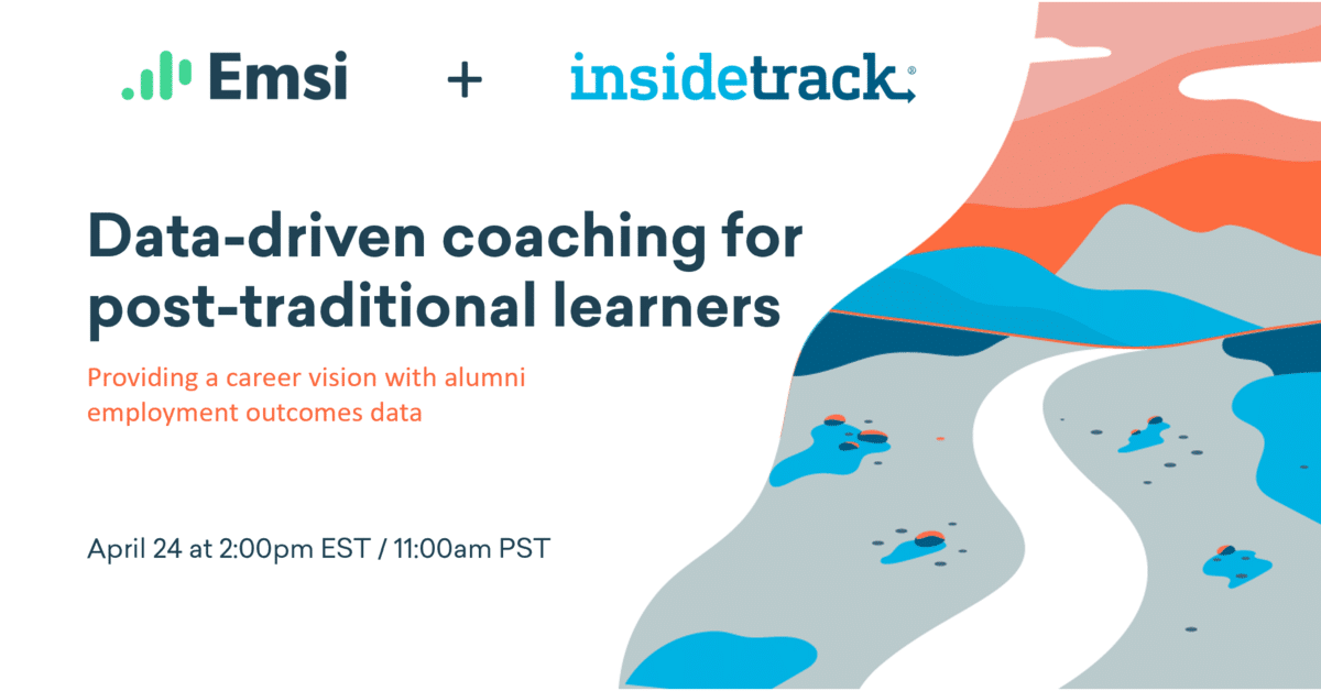 Webinar With InsideTrack: Data-Driven Coaching for Post-Traditional Learners