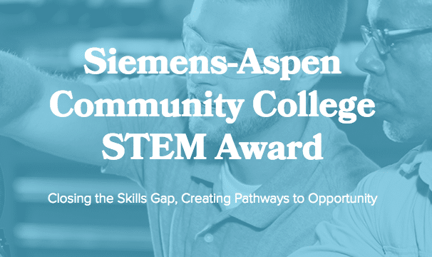 Siemens-Aspen Community College STEM Award