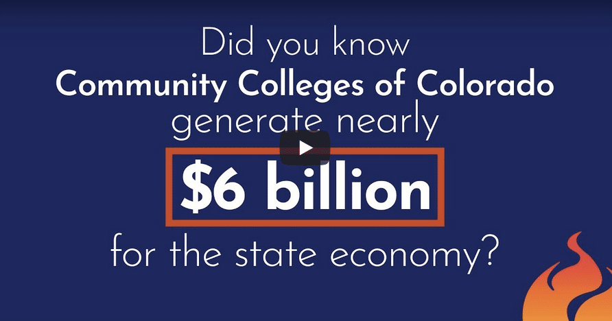 Colorado Community Colleges Show a $5.8B Economic Impact